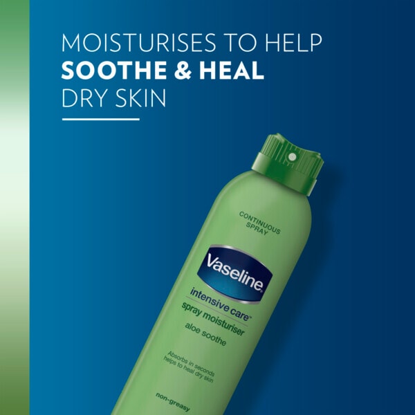 Vaseline Intensive Care Spray Moisturiser Aloe Soothe 190ml