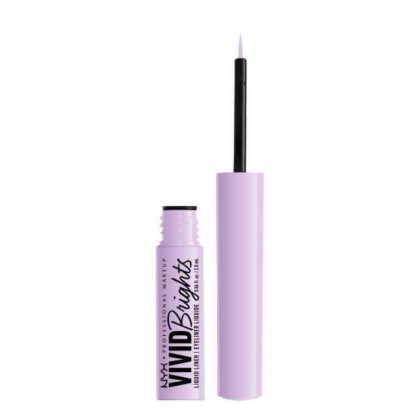 Nyx Pmu Vivid Brights Liquid Eyeliner - Lilac Link