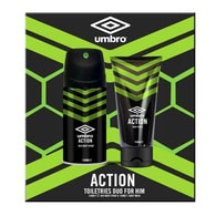 Umbro Action Body Wash & Body Spray Set