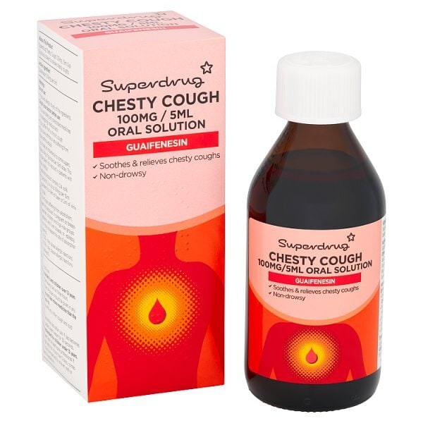 Superdrug Chesty Cough Syrup 200ml