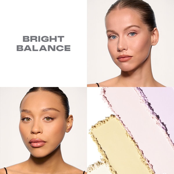Morphe Bake & Set Loose Powder Quad- Bright Balance