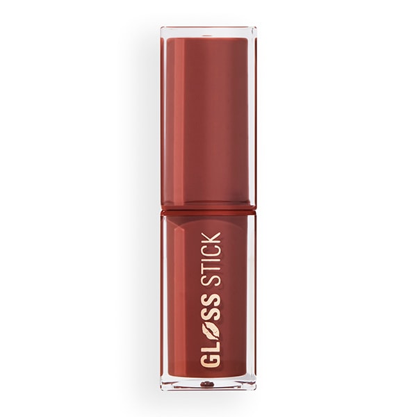 Revolution Pout Lip Gloss Stick Shimmer Toasted Caramel