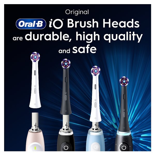 Oral-B iO Radiant White Toothbrush Heads 2 Pack