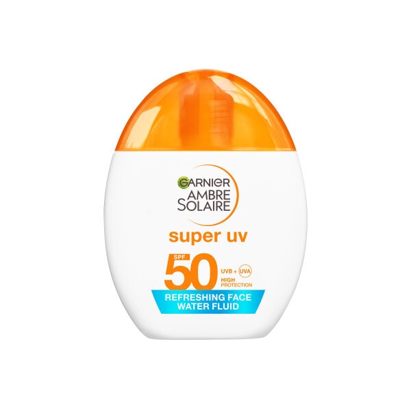 Garnier Ambre Solaire Super Uv Water Fluid Spf50 Invisible