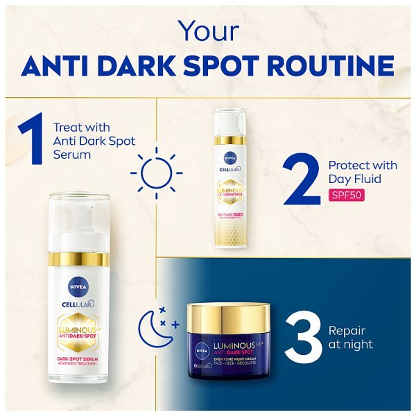 NIVEA Cellular Luminous 630 Anti-Dark Spot Face Serum 30ml