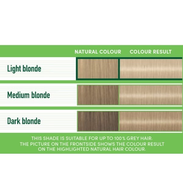 Natural & Nourishing Permanent Light Beige Blonde Hair Dye
