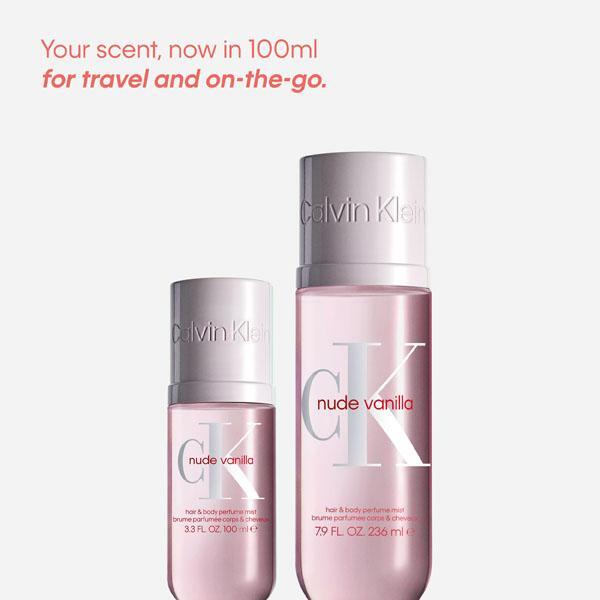 Calvin Klein Nude Vanilla Hair & Body Perfume Mist 100ml