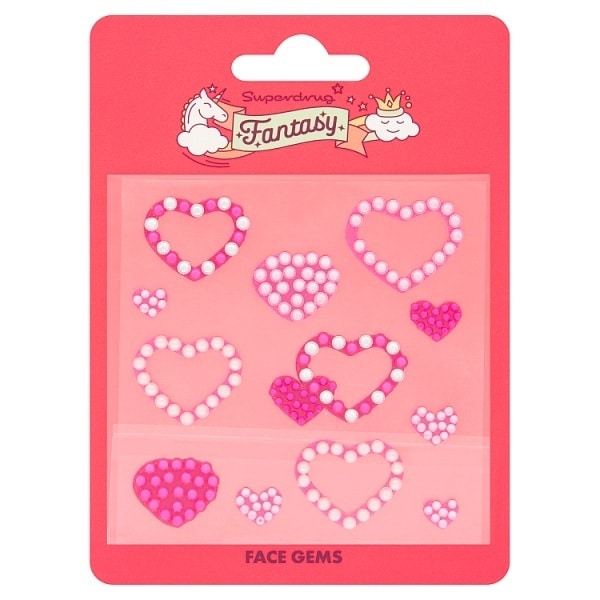 Fantasy Face Gems Love Heart