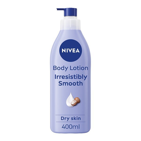 NIVEA Irresistibly Smooth Body Lotion for Dry Skin 400ml