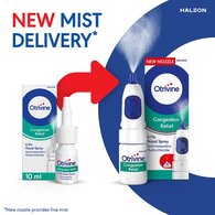 Otrivine Congestion Relief 0.1% Nasal Spray