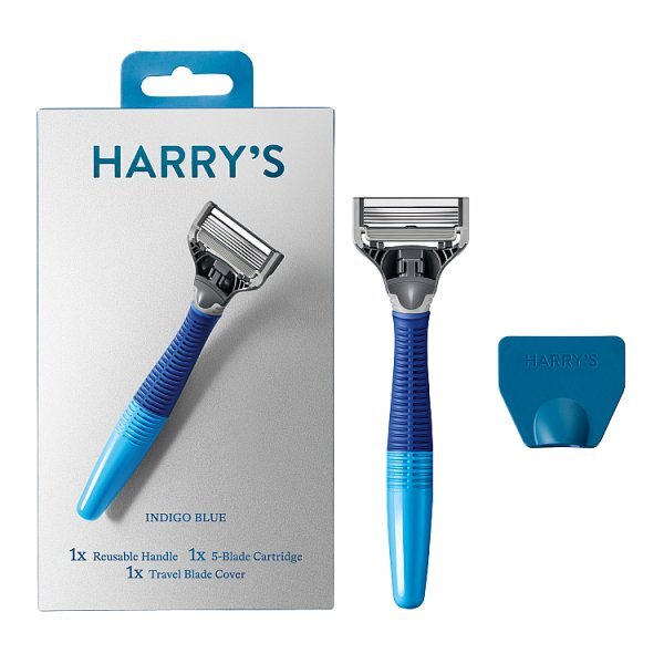 Harry's Truman Razor + Blade - Indigo Blue