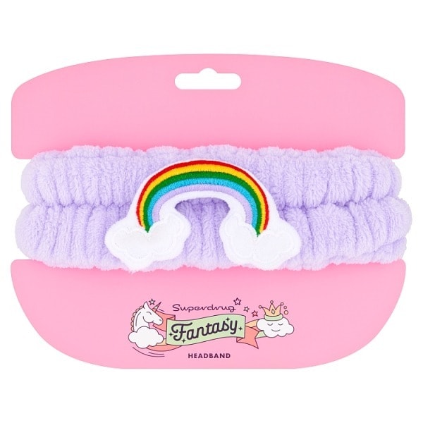 Fantasy Scrunchie Headband Rainbow