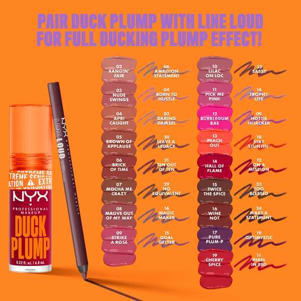 Nyx Professional Makeup Duck Plump Gloss Cherry Spice