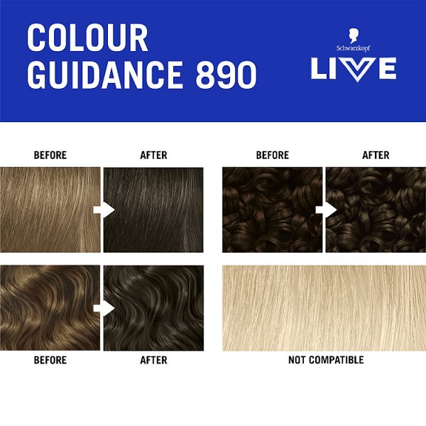 Schwarzkopf LIVE 890 Espresso Martini Permanent Hair Dye