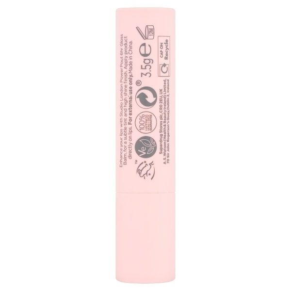 Studio London Power Pout Tinted Gloss Balm Shade Feelin' Graceful