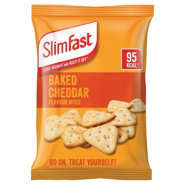 SlimFast Oven Baked Cheddar Flavour Bites 22g