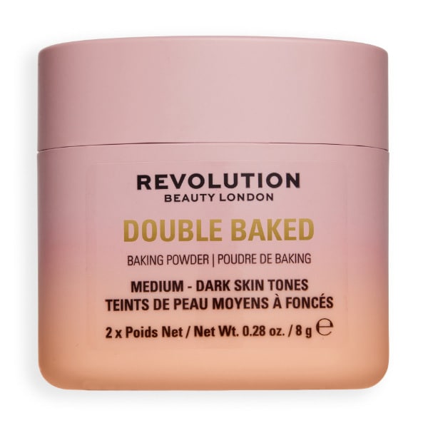 Revolution Double Baked Loose Powder Medium To Dark
