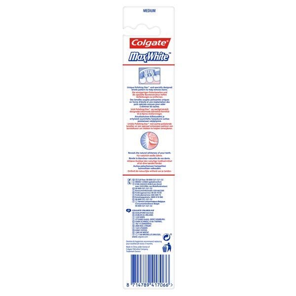 Colgate Max White Medium Toothbrush