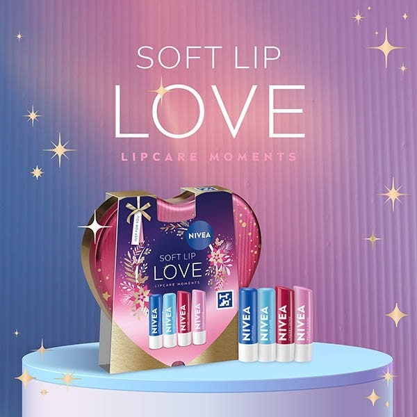 Nivea Soft Lips Tin Gift Set