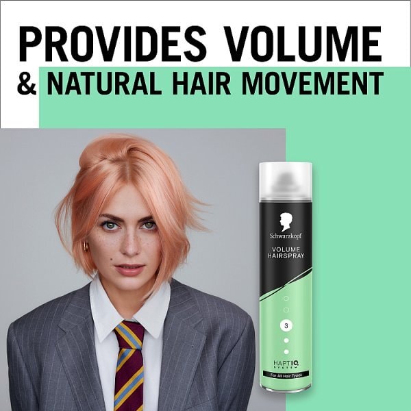 Schwarzkopf Styling Hairspray 400Ml Volume Uk