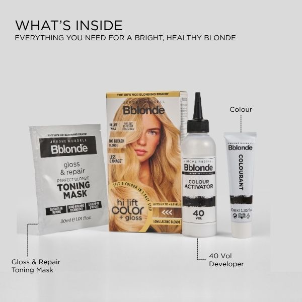 Jr Bblonde Hi Lift Color & Gloss Warm Blonde