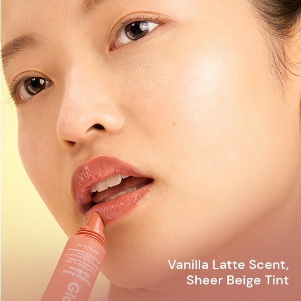 Glossmetics Vanilla Latte Peptide Lip Glaze (Shade: Caramel) - 10ml