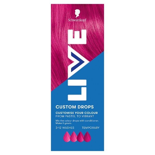 Schwarzkopf LIVE Drops Petal Pink Temporary Hair Dye