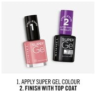 Rimmel Super Gel Nail Polish - 035 Pop Princess Pink