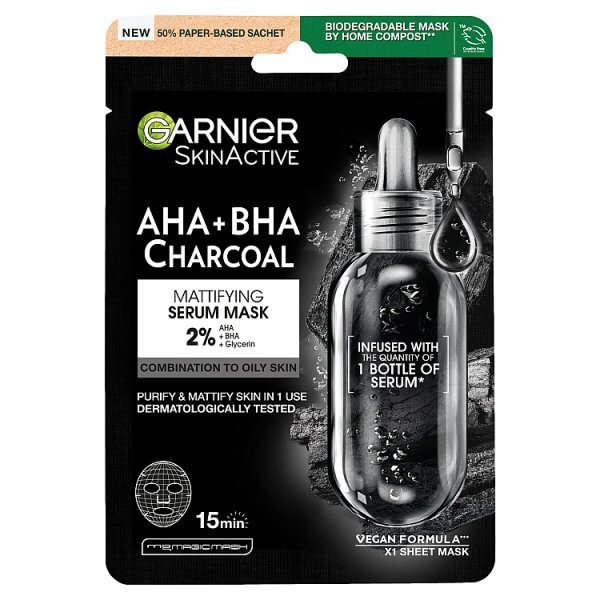 Garnier SkinActive Charcoal and Algae Hydrating Sheet Mask