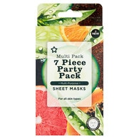 Superdrug Party Pack 7 Day Sheet Masks