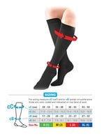 Neo G Travel & Flight Compression Socks - Medium - Black