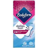 Bodyform Dailies Extra Long Panty Liners 24 pack