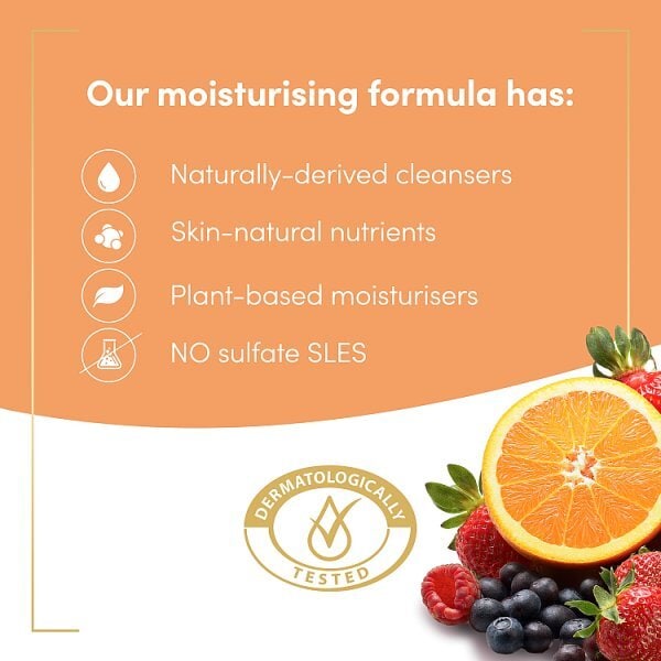 Dove Fruity Nourish Body Wash Shower Gel 720Ml