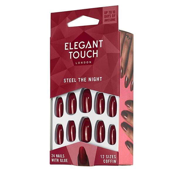 Elegant Touch Colour Nails - Steel the Night