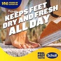Scholl Fresh Step Anti Perspirant Dry Feet Shoe Spray