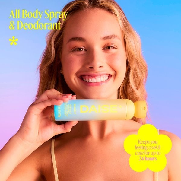 Daise All Body Spray & Deodorant Sunny 120ml