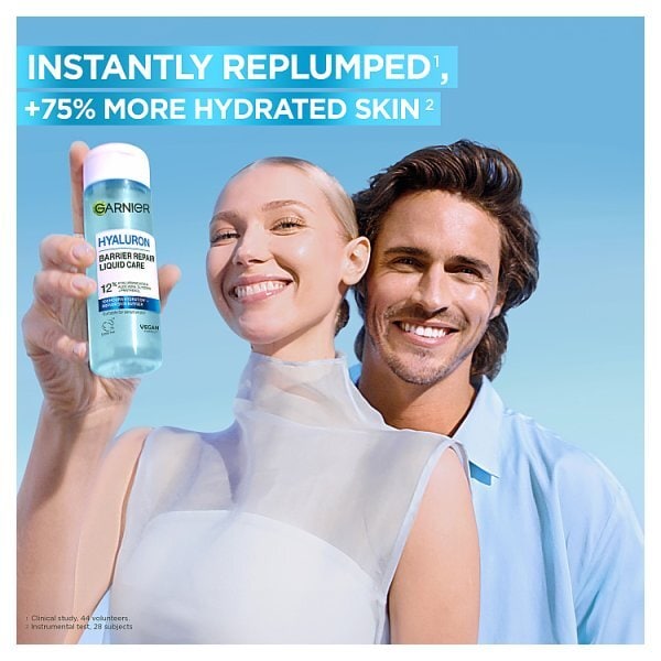 Garnier Hyaluron Barrier Repair Liquid Care Toner 12% Glycerin Aloe Vera Hyaluronic Acid