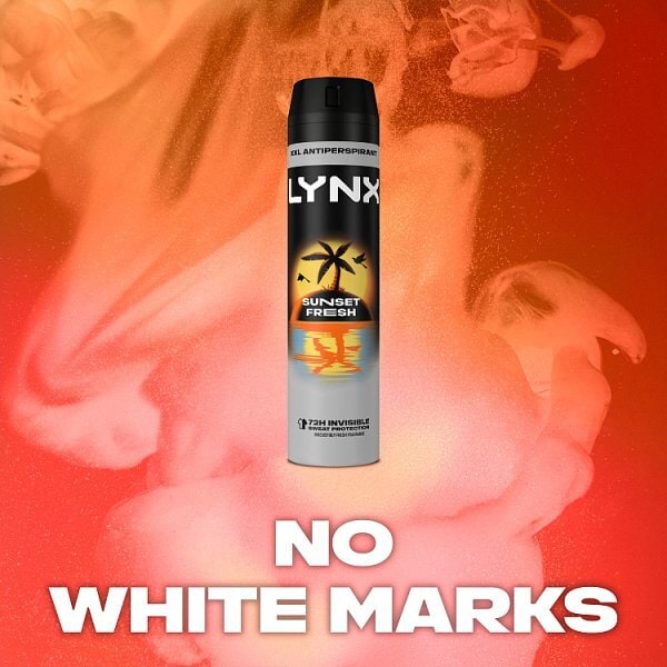 Lynx Antiperspirant Deodorant Aerosol Sunset Fresh 250Ml