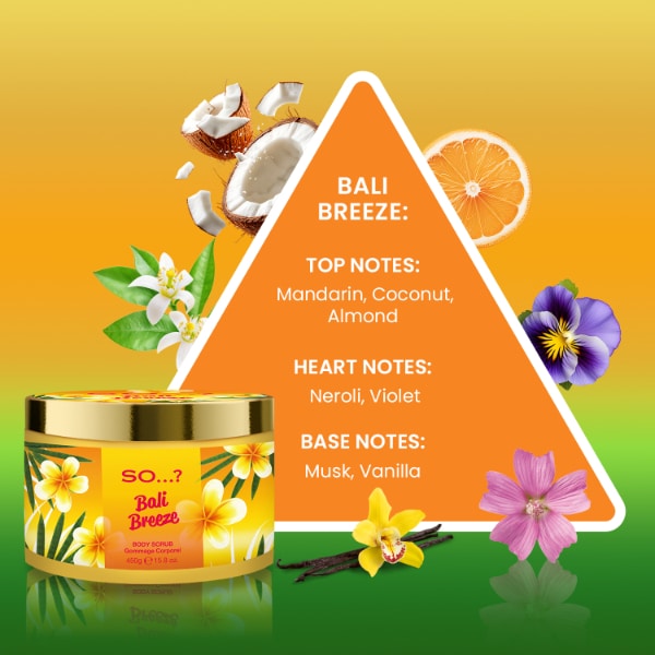 So&? Bali Breeze Body Scrub 450G