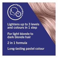 LIVE Lightener + Twist Permanent Purple Hair Dye Cool Lilac