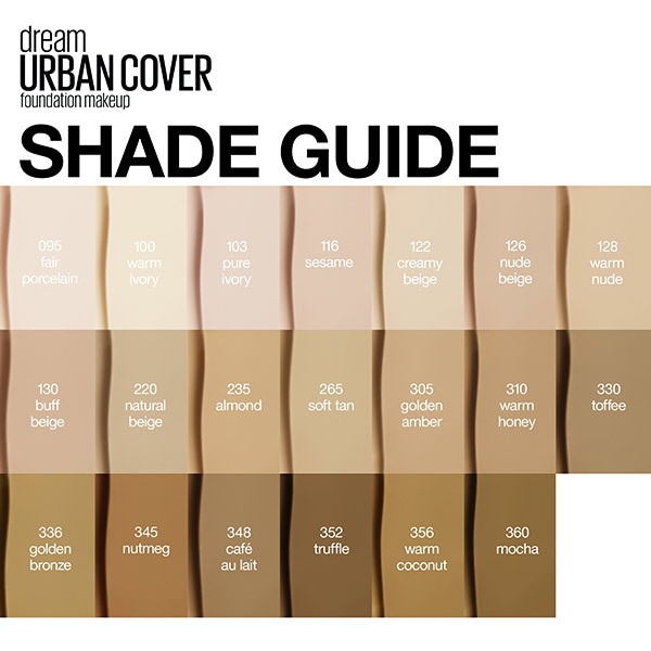 Maybelline Dream Urban Cover Foundation 235 Almond