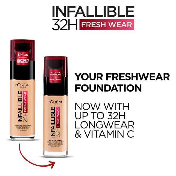 L'Oreal Paris Infallible 32H Freshwear Foundation 355 Terre de Sien