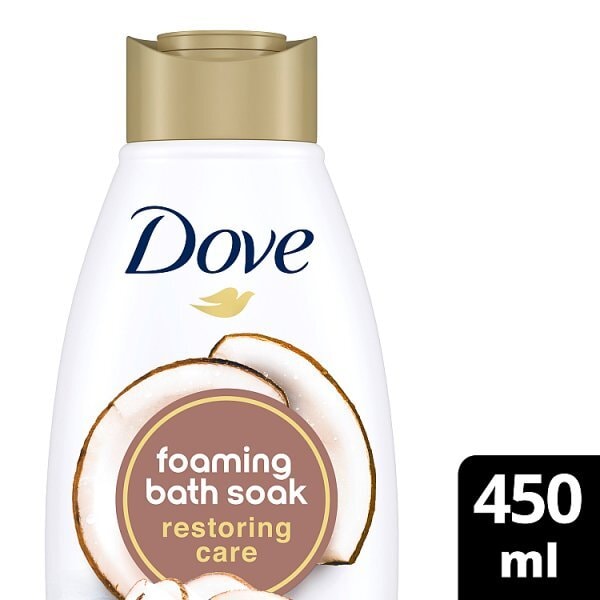 Dove Restoring Care Foaming Bath Bath Soak 450 ml