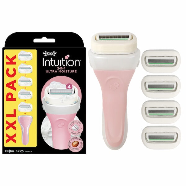 Wilkinson Sword Intuition 2 in1 Women's Razor + 5 Refills