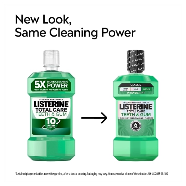 Listerine Teeth And Gum Mouthwash 500ml