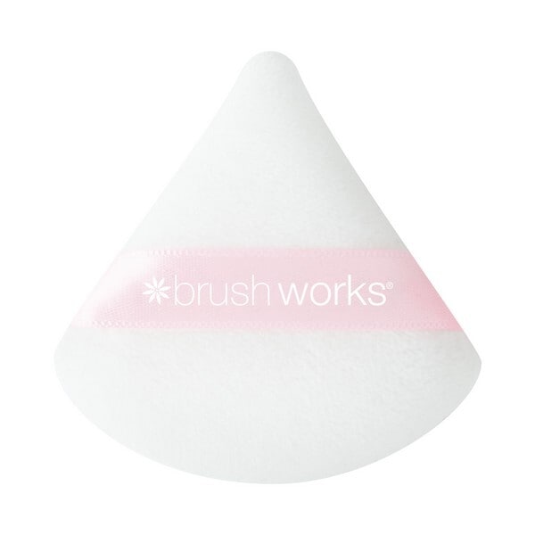 Brushworks Triangular Powder Puff Duo