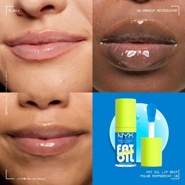 NYX Professional Makeup Fat Oil Lip Drip Polar Peppermint