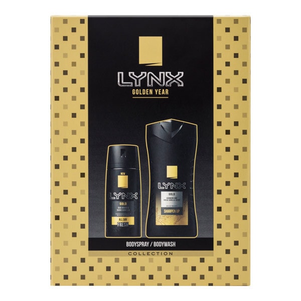 Lynx Golden Year Body Spray and Wash Duo Gift Set