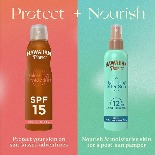 Hawaiian Tropic Continuous Oil Spray SPF15 180ml