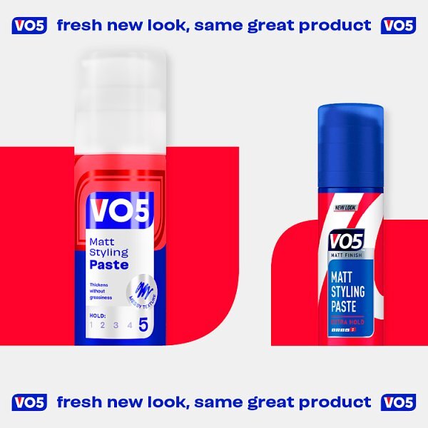 Vo5 Matt Styling Paste 100ml